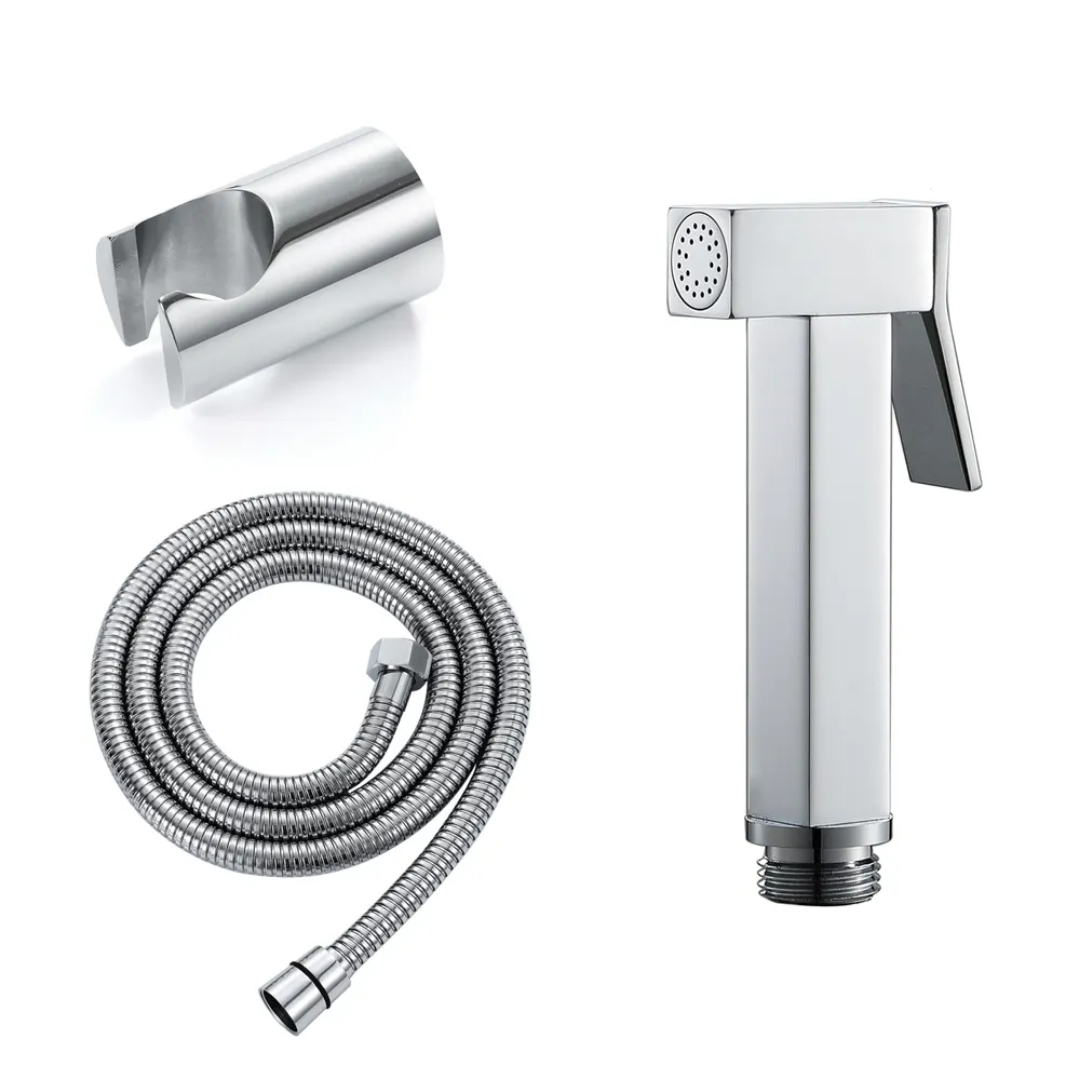 Premium Muslim Toilet Shower | Silver - Black - Gold