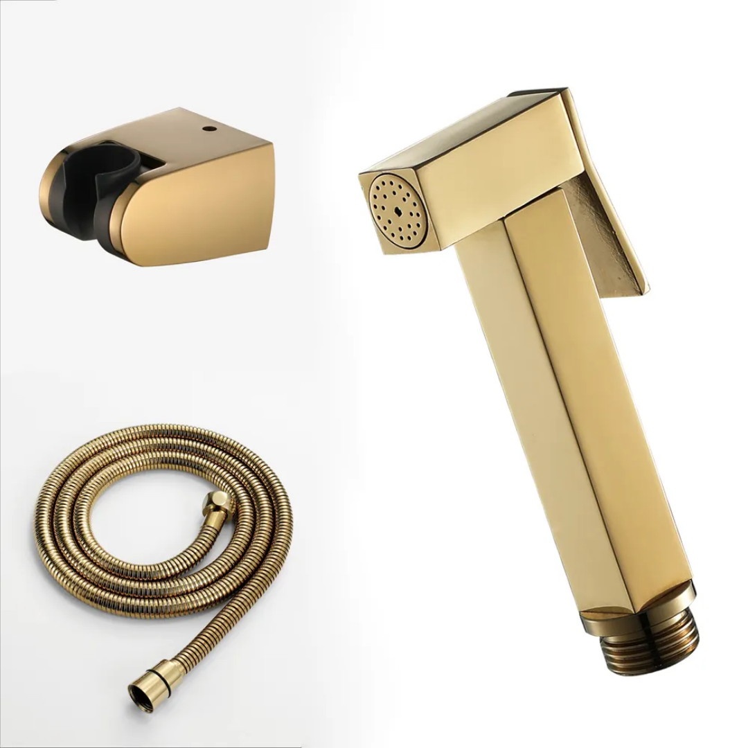 Premium Muslim Toilet Shower | Silver - Black - Gold