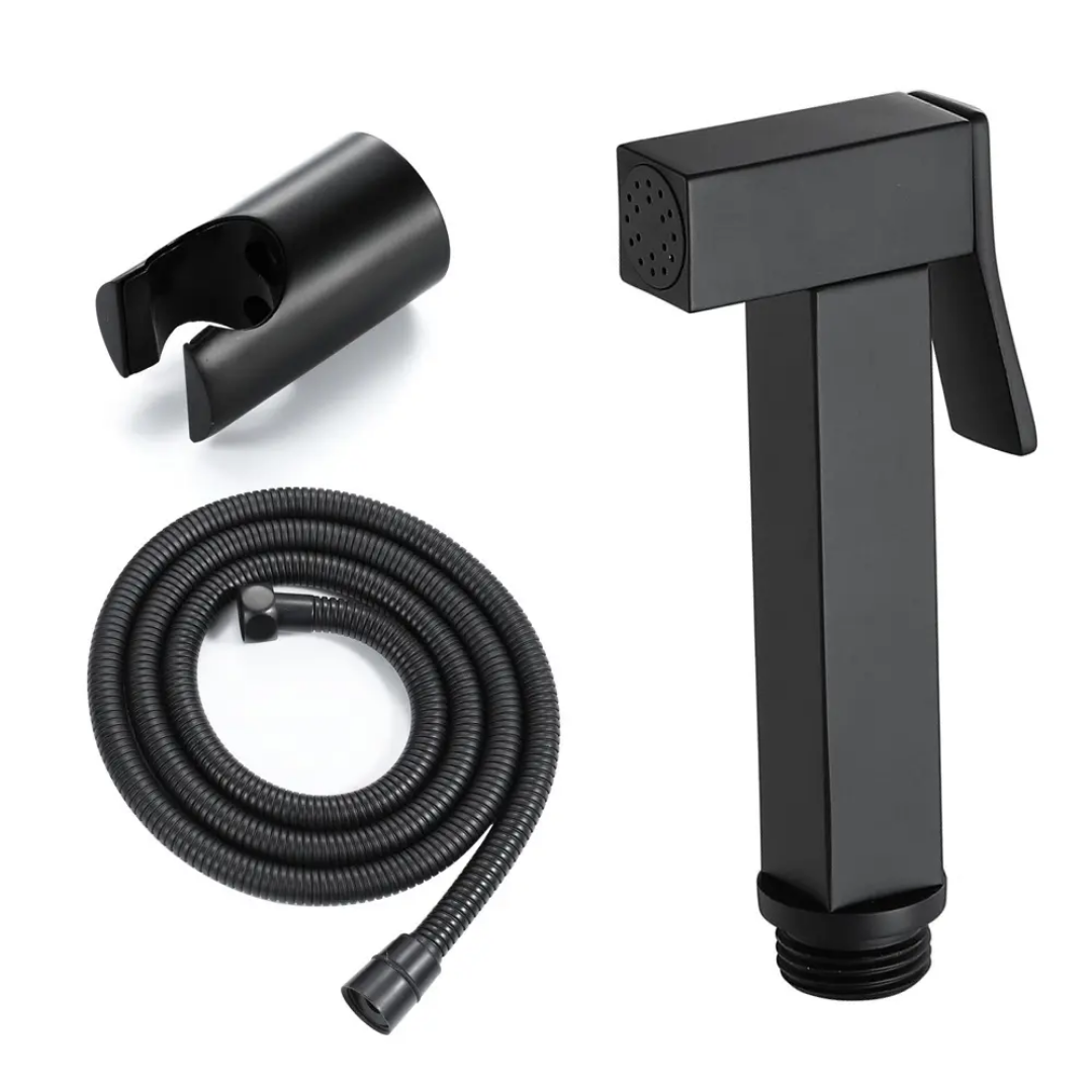 Premium Muslim Toilet Shower | Silver - Black - Gold