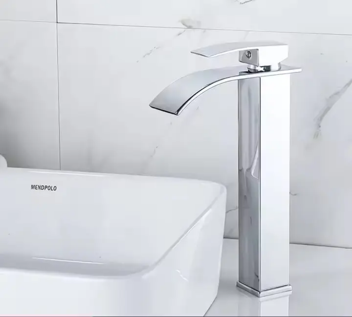 Waterfall Bathroom Faucet | Silver - Black - Gold