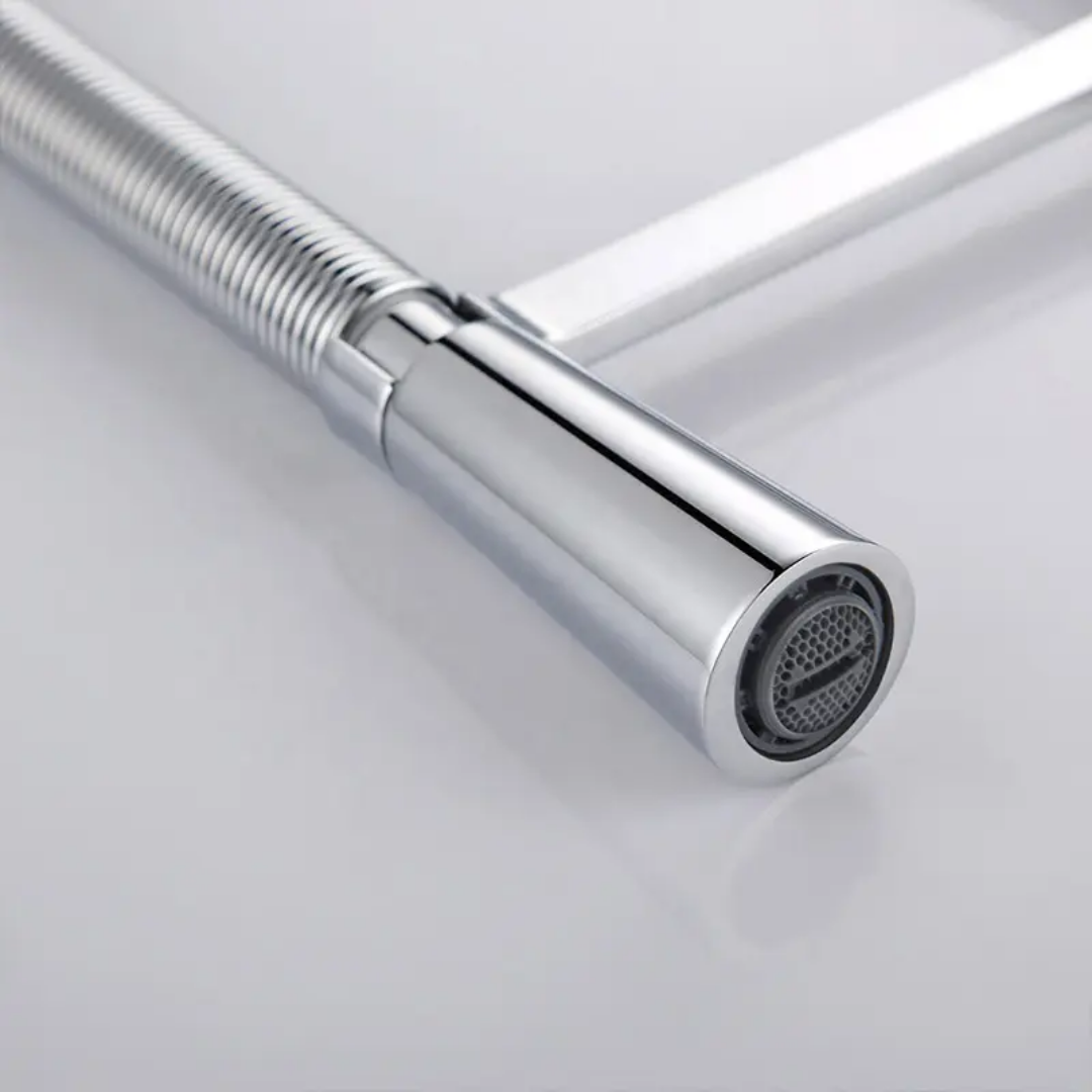Sleek Imported Kitchen Faucet | Silver - Black - Gold