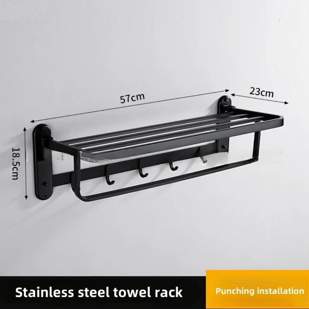 Stainless Steel Towel Rack | Chrome