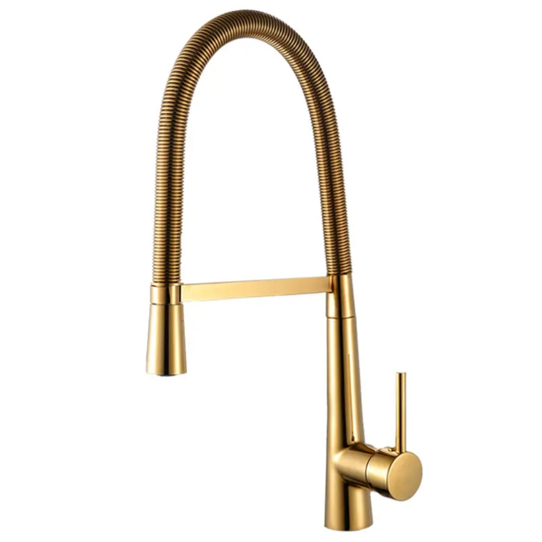 Sleek Imported Kitchen Faucet | Silver - Black - Gold