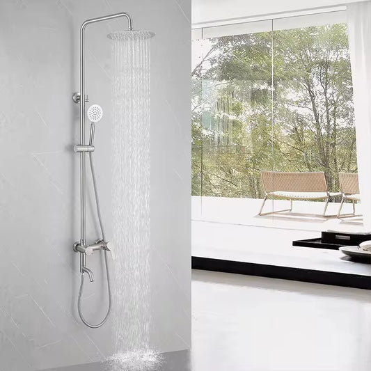 Bath Set Round 2.0 Steel | Nickel