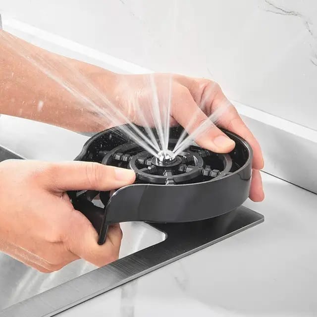 Kitchen Sink Glass Washer | Black