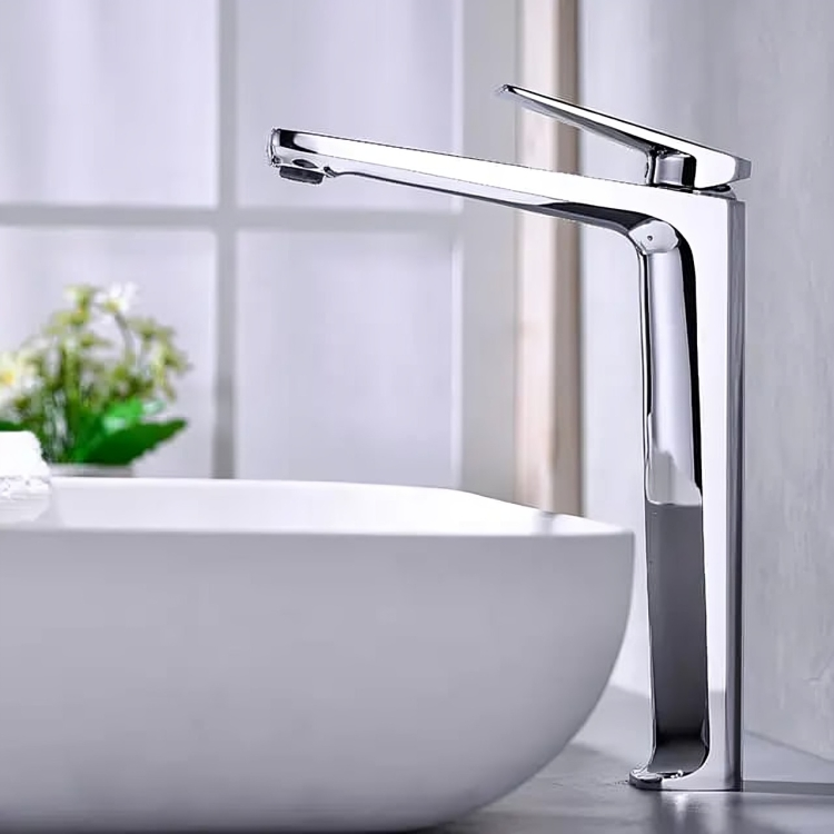 Vanity Brass Faucet | Silver - Black - Gold