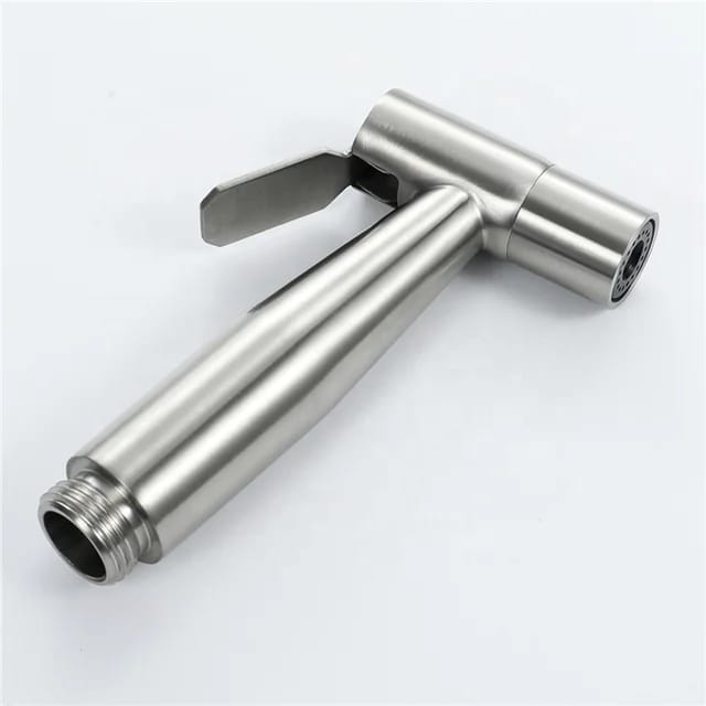 Stainless Steel Muslim Shower | Silver - Black