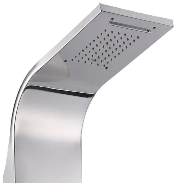 Stainless Steel Wall Hanging Shower Panel | Silver - Black - Gold