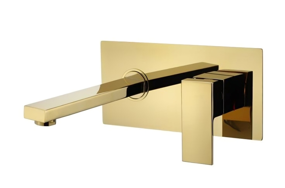 Brass Concealed Basin Faucet | Silver - Black - Gold