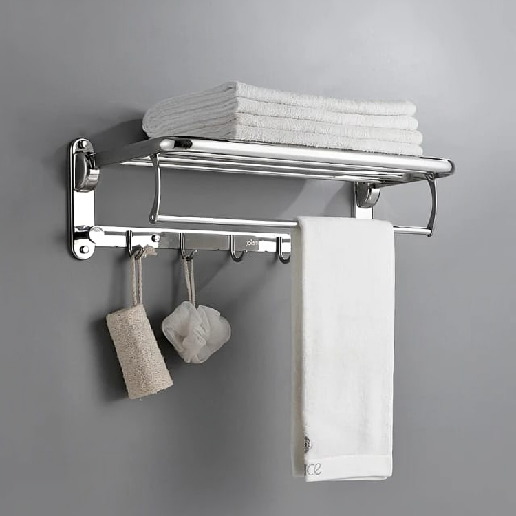 Stainless Steel Towel Rack | Chrome