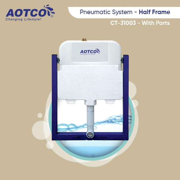 AOTCO® Bathroom Concealed Tank | Half Frame