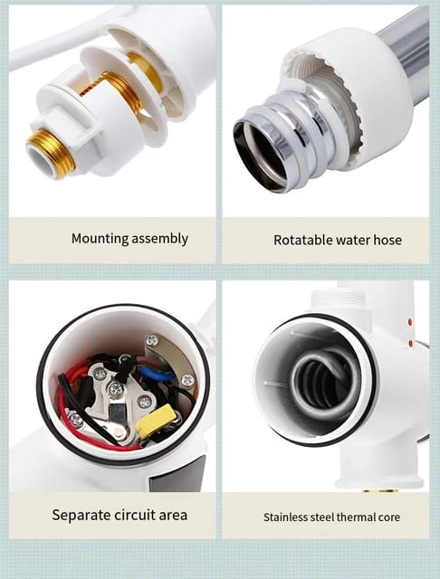 Electric Heating Kitchen Faucet