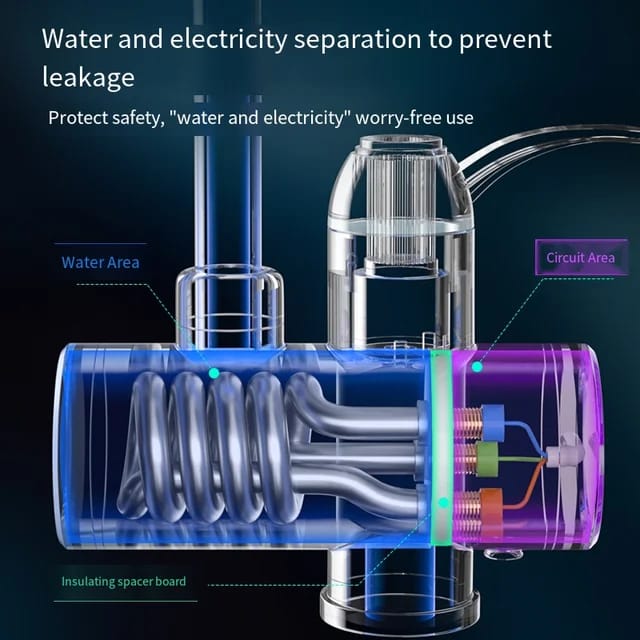 Electric Heating Kitchen Faucet