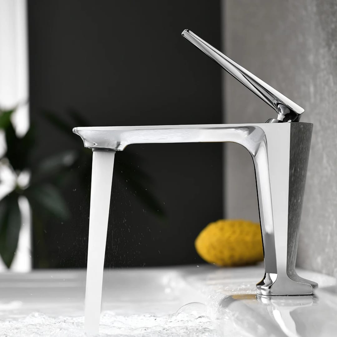Brass Basin Faucet | Silver - Black - Gold