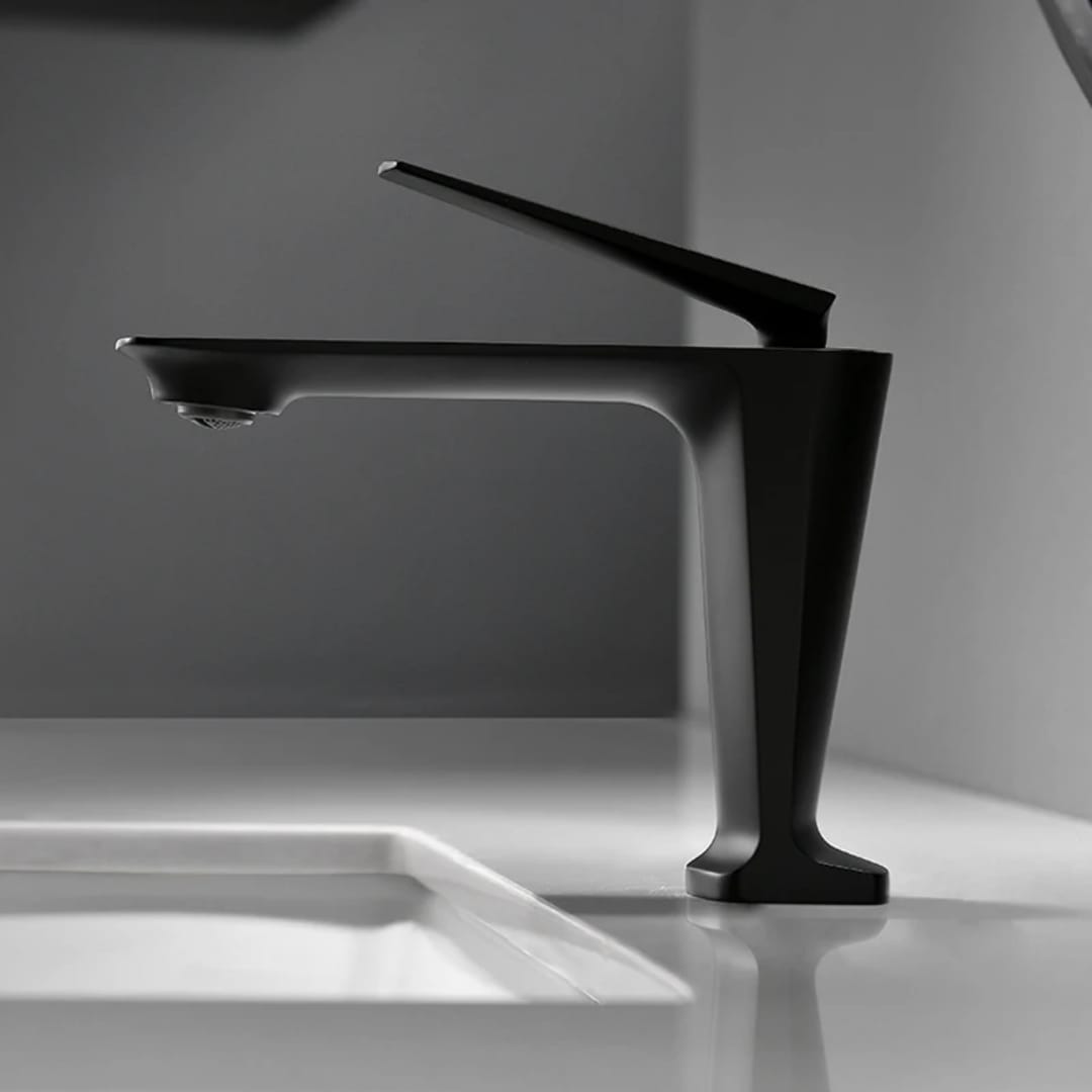 Brass Basin Faucet | Silver - Black - Gold
