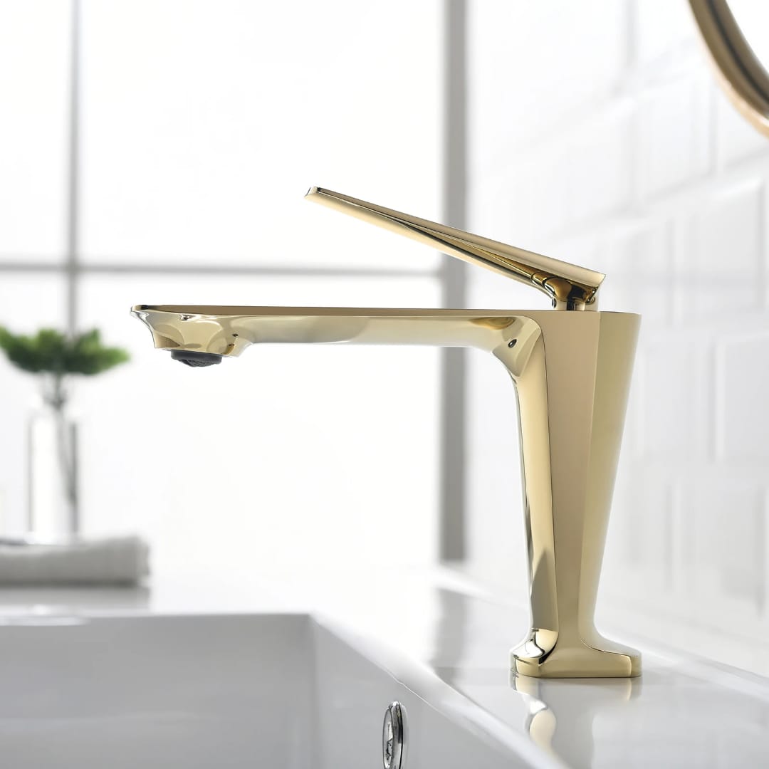 Brass Basin Faucet | Silver - Black - Gold