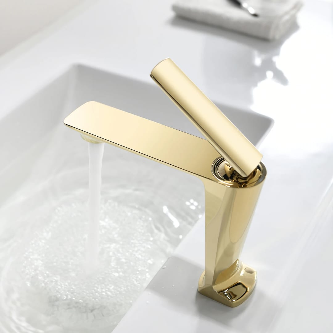 Brass Basin Faucet | Silver - Black - Gold