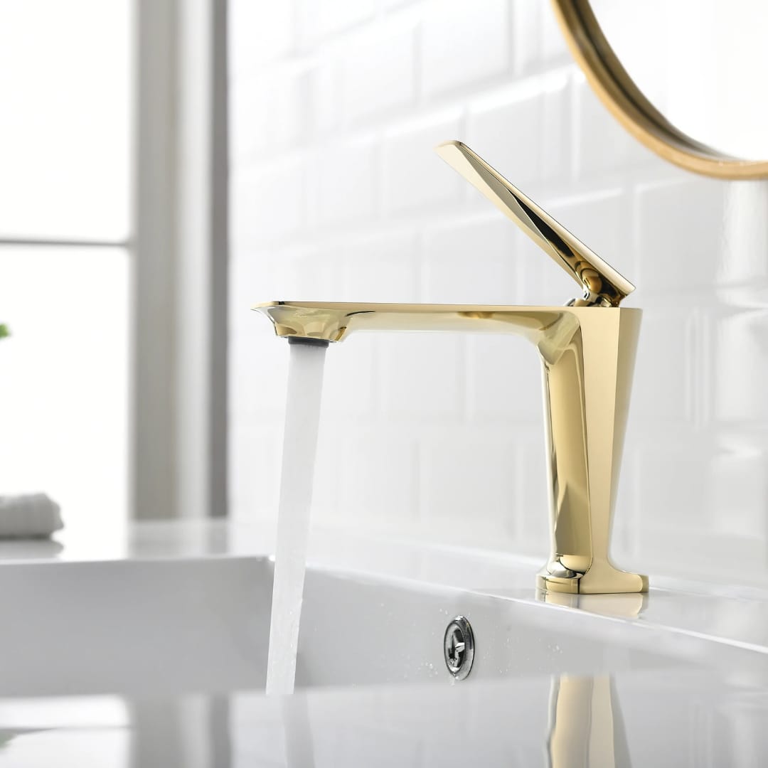 Brass Basin Faucet | Silver - Black - Gold