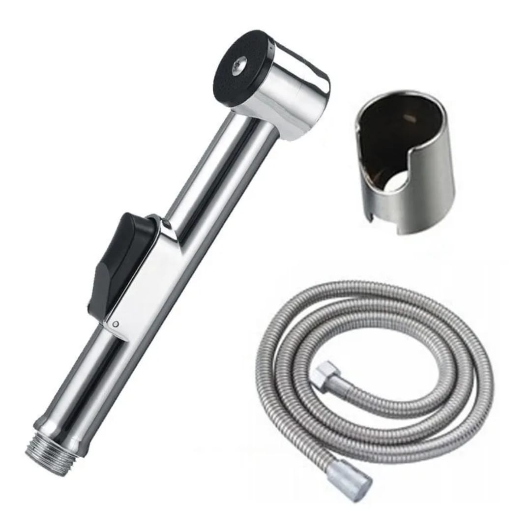 ABS Muslim Toilet Shower Set | Silver