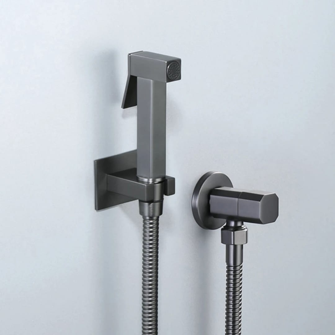 Premium Muslim Toilet Shower | Silver - Black - Gold