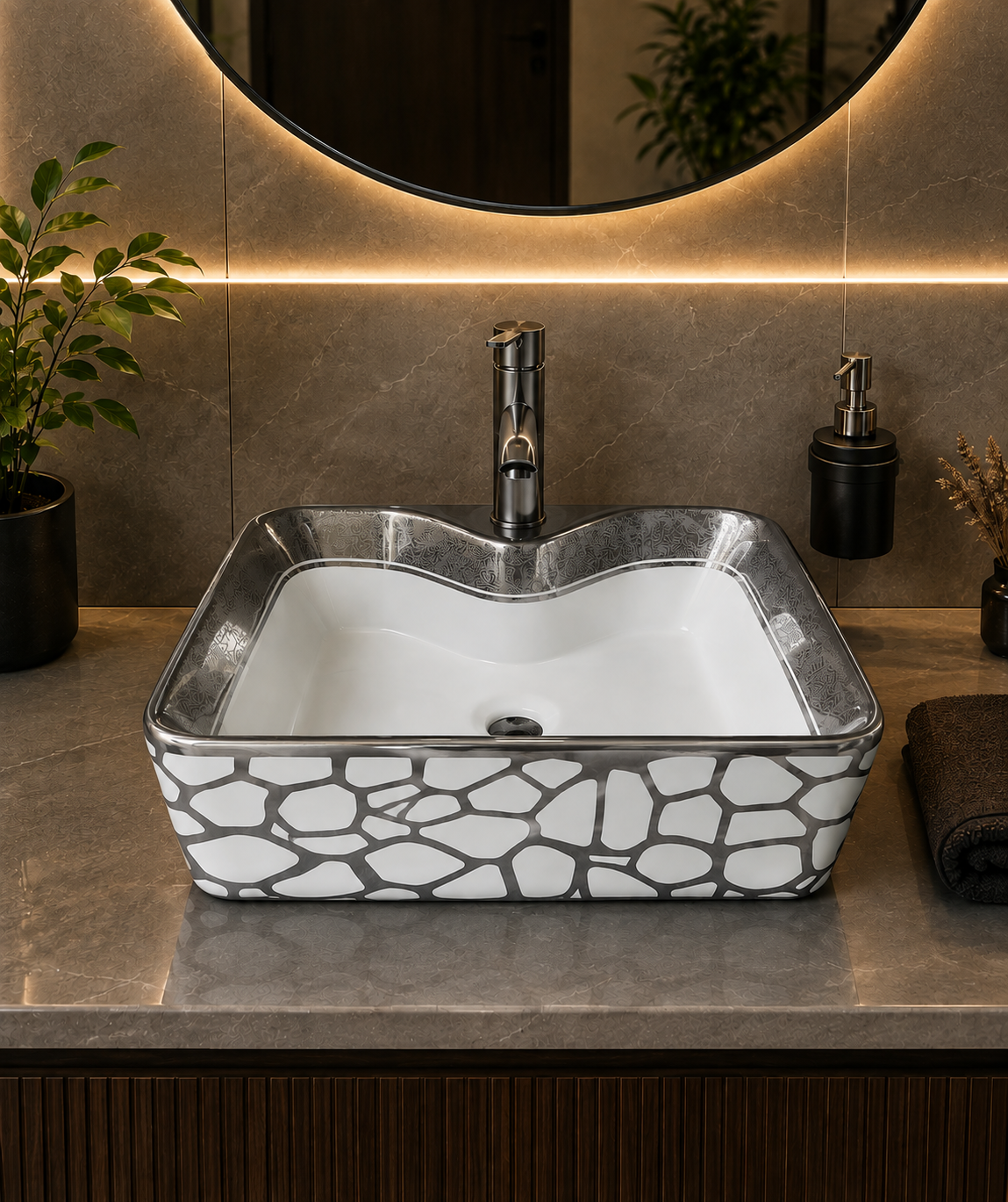 202 Ceramic Bowl 19 Inch