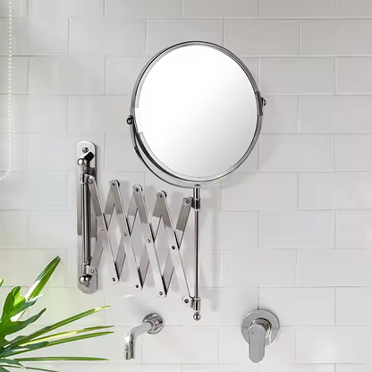 Stainless Steel Magnifier Mirror | Chrome