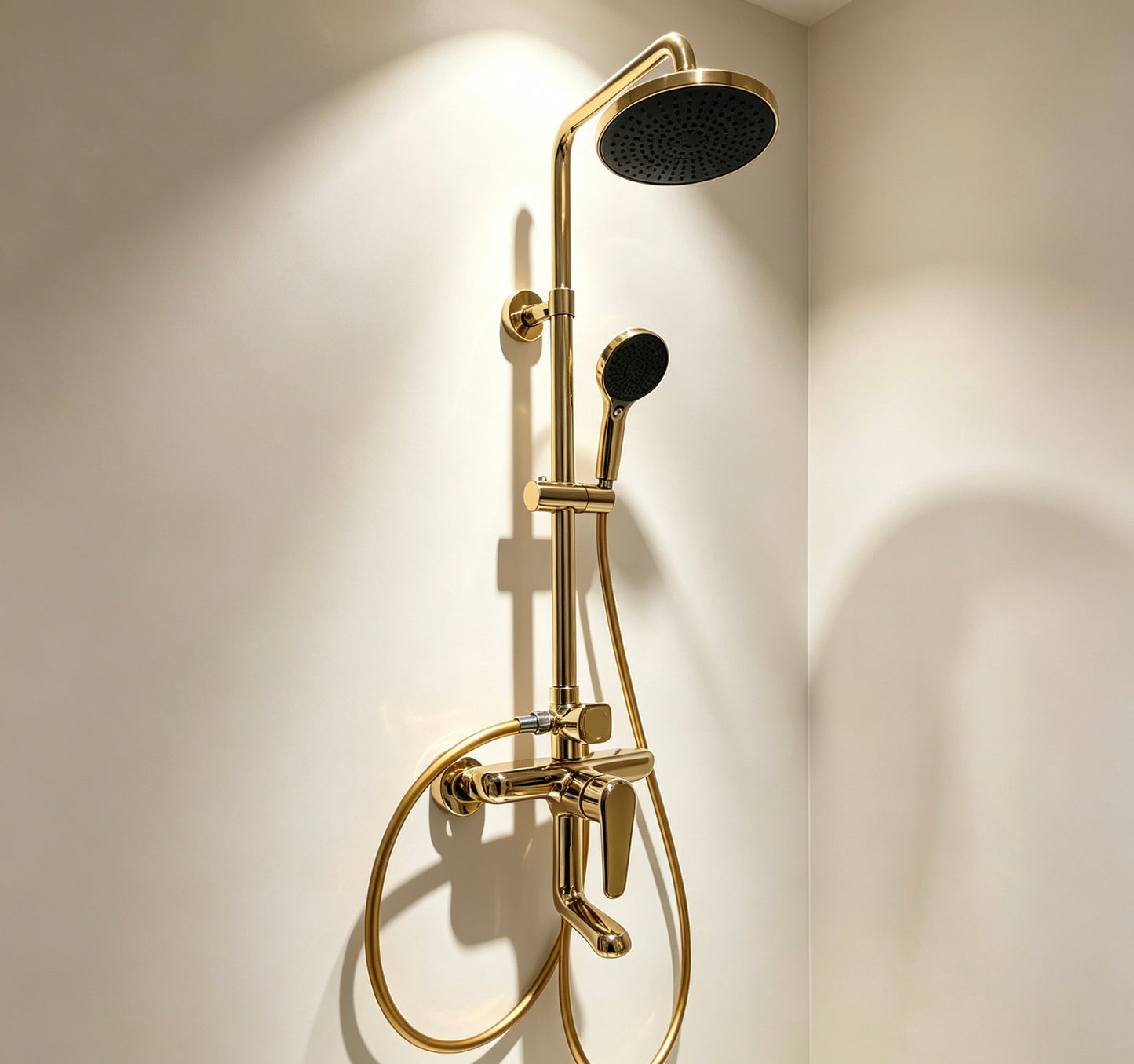 Bath Set Lever Gold | 1005