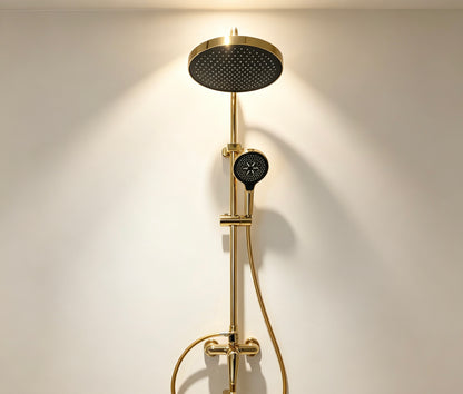 Bath Set Lever Gold | 1005