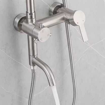 Bath Set Round 2.0 Steel | Nickel