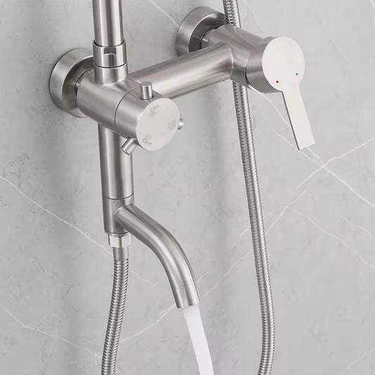 Bath Set Round 2.0 Steel | Nickel