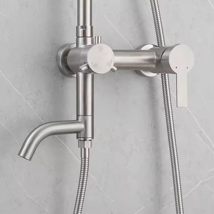 Bath Set Round 2.0 Steel | Nickel