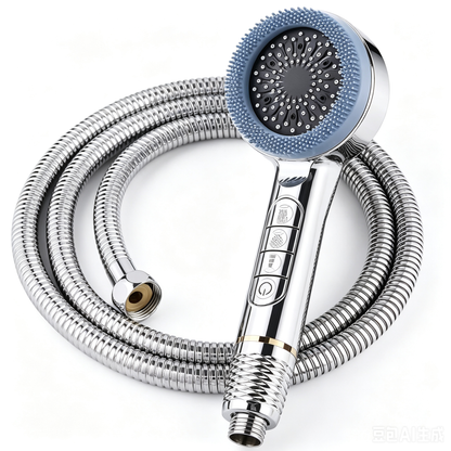 Multifunctional Hand Shower Grey & Silver