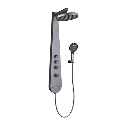 Ozone Thermostatic Wall Shower Panel