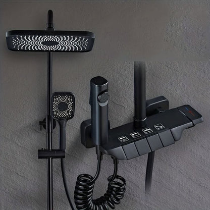 Smart Piano Bath Set | Grey - Black
