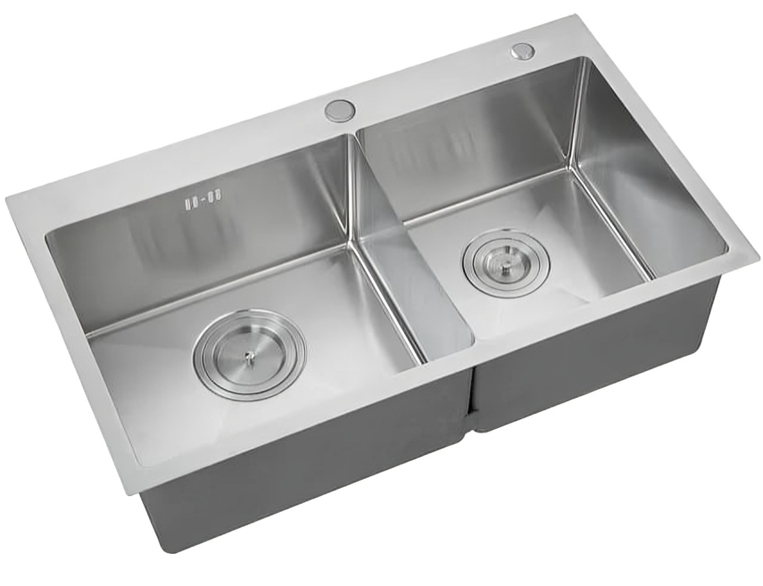 Kitchen Sink Bowl Stainless Steel Hand Made HM82*45cm