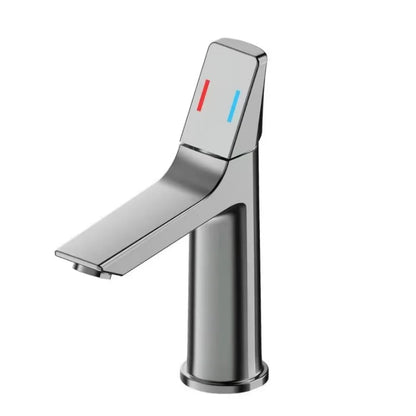 Brass Basin Faucet | Silver-Black-Gold-Grey-White