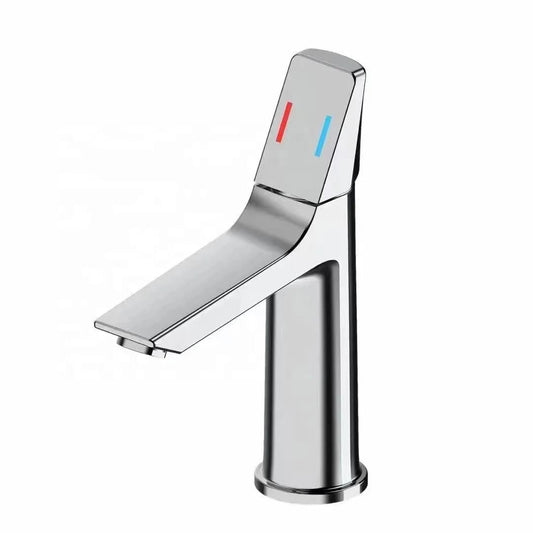 Brass Basin Faucet | Silver-Black-Gold-Grey-White