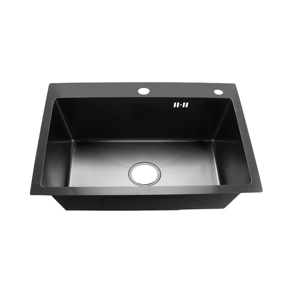 Stainless Steel Kitchen Sink Bowl Black | HM60*45cm
