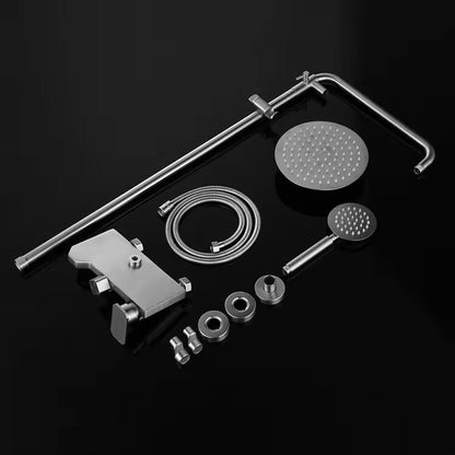 Square Bath Set | Nickel