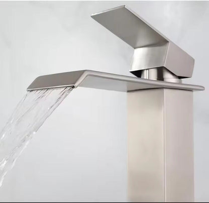 Square Bath Set | Nickel