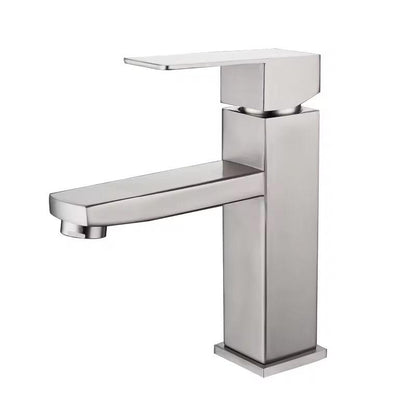 Bath Set Square Steel | Nickel