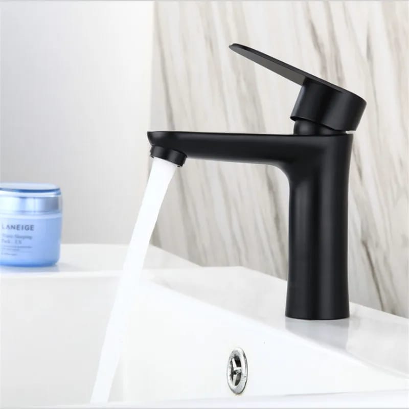 Bathroom Bath Set Temperature Display Piano MATTE BLACK Complete Accessories