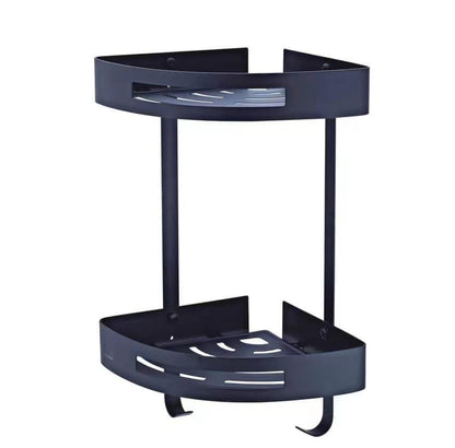2- Tier Steel Corner Self Wall Mounted