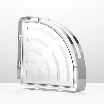 2- Tier Steel Corner Self Wall Mounted