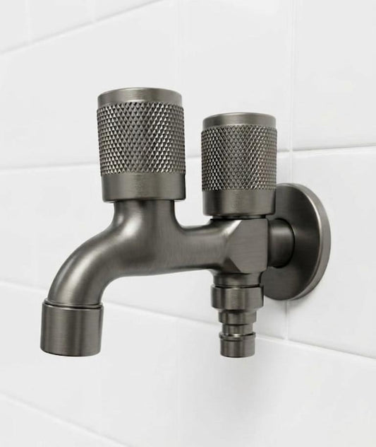 Double Bib Cock Stainless Steel