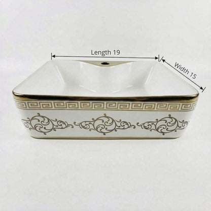 201 Ceramic Bowl 19 Inch