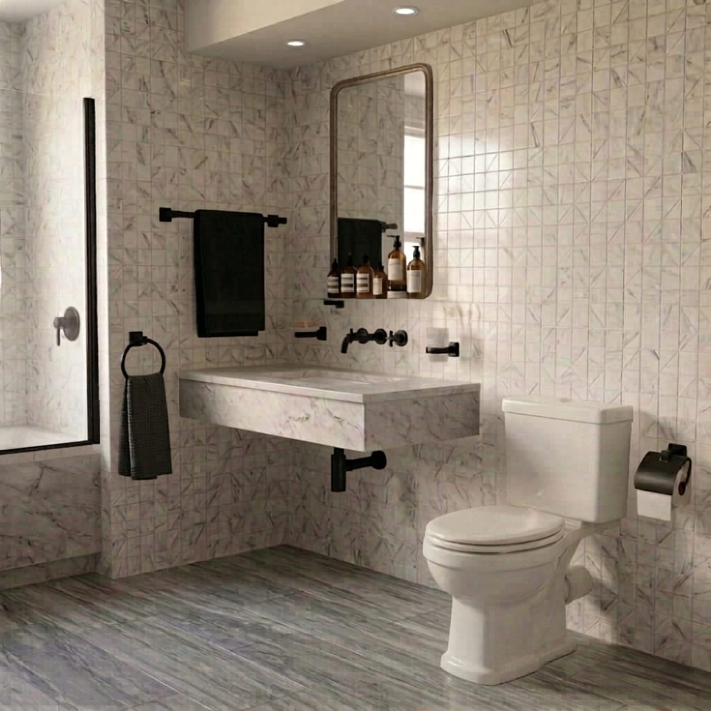 Bathroom Accessory Set Imported