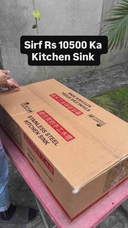 Stainless Steel Kitchen Sink Bowl | HM82*45cm