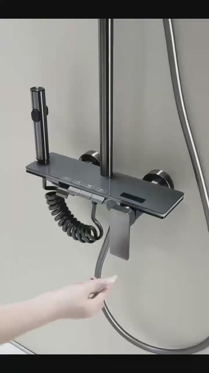 Bath Set Lever Piano Slim LED | 0003